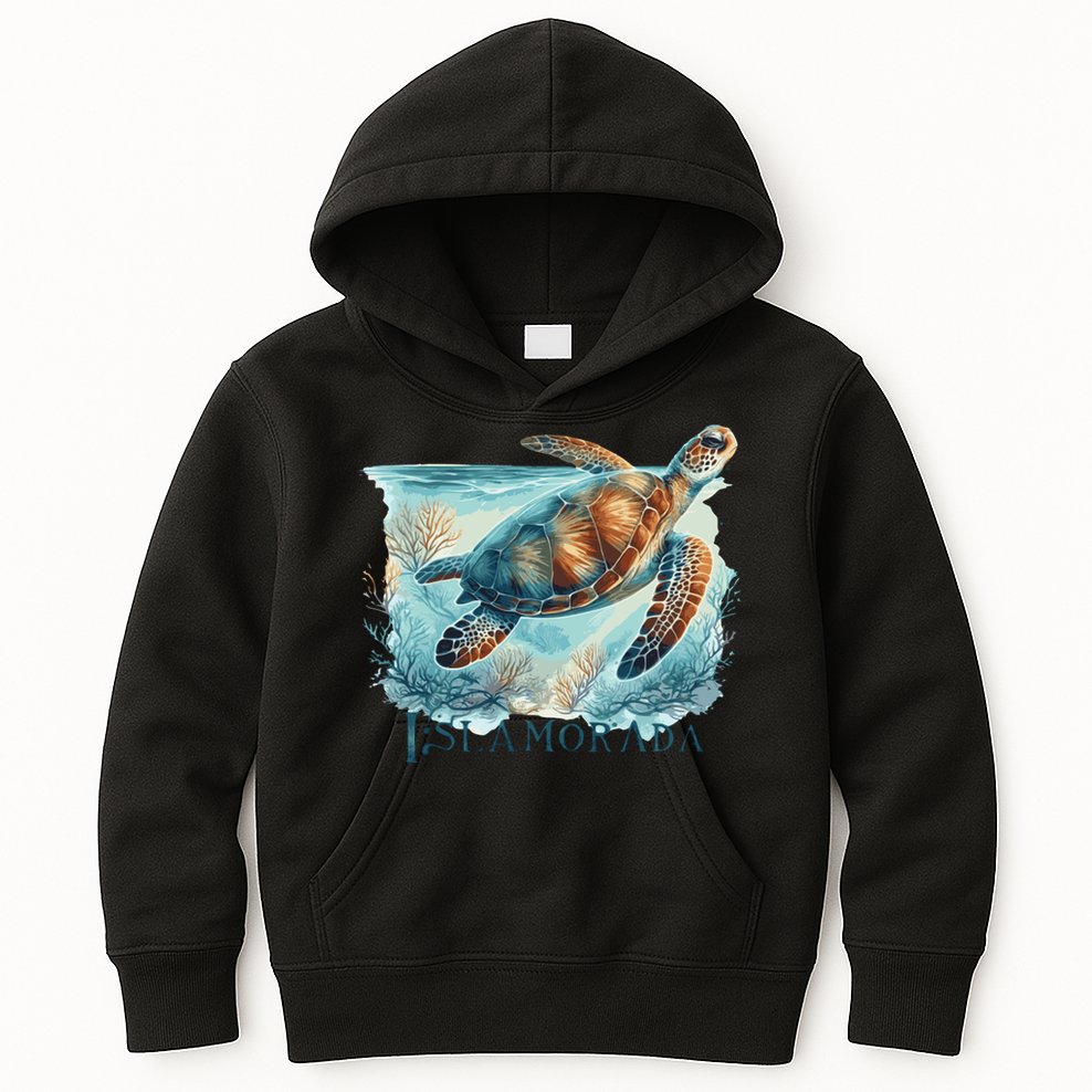 Sea Turtle Islamorada Florida Keys Kids Hoodie