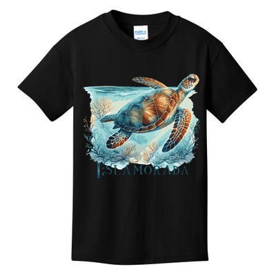 Sea Turtle Islamorada Florida Keys Kids T-Shirt