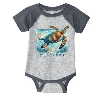 Sea Turtle Islamorada Florida Keys Infant Baby Jersey Bodysuit