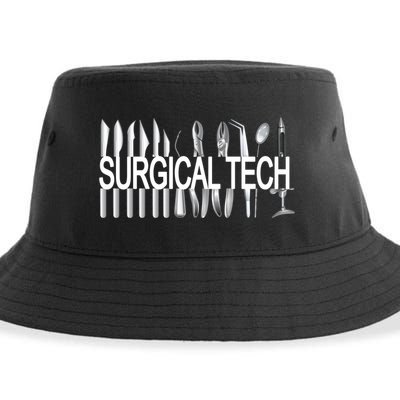 Surgical Tech Instruts Surgical Technologist Scrub Tech Gift Sustainable Bucket Hat