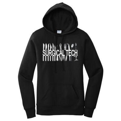 Surgical Tech Instruts Surgical Technologist Scrub Tech Gift Women's Pullover Hoodie