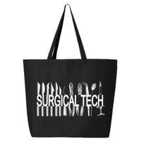 Surgical Tech Instruts Surgical Technologist Scrub Tech Gift 25L Jumbo Tote