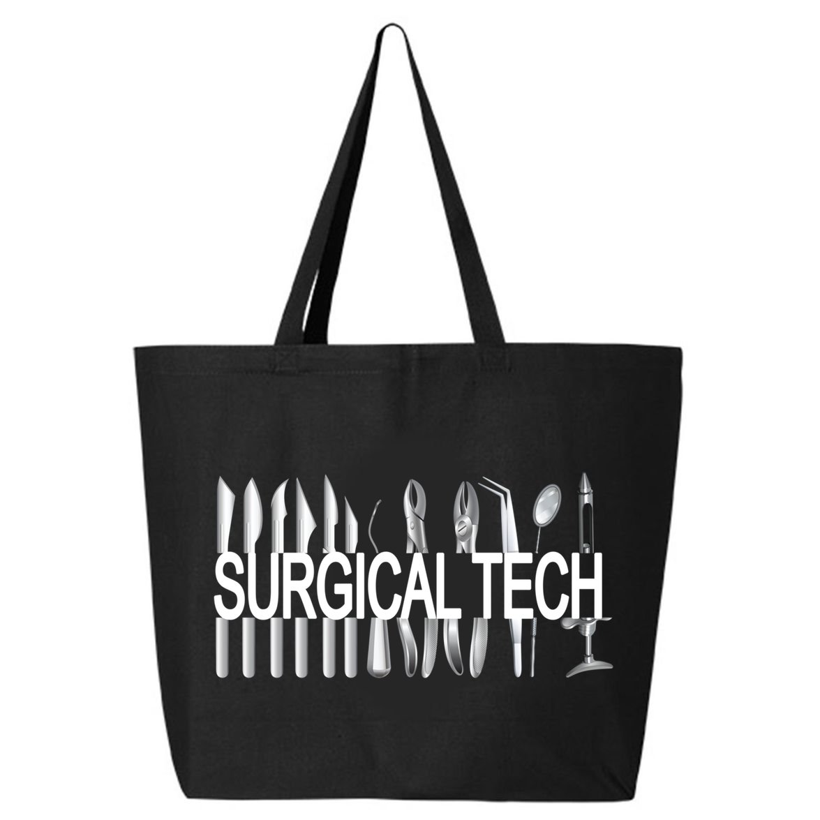 Surgical Tech Instruts Surgical Technologist Scrub Tech Gift 25L Jumbo Tote