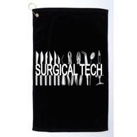 Surgical Tech Instruts Surgical Technologist Scrub Tech Gift Golf Towel