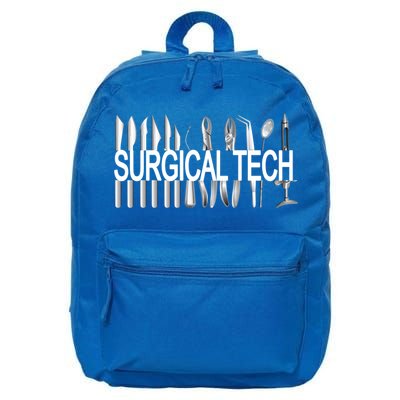 Surgical Tech Instruts Surgical Technologist Scrub Tech Gift 16 in Basic Backpack