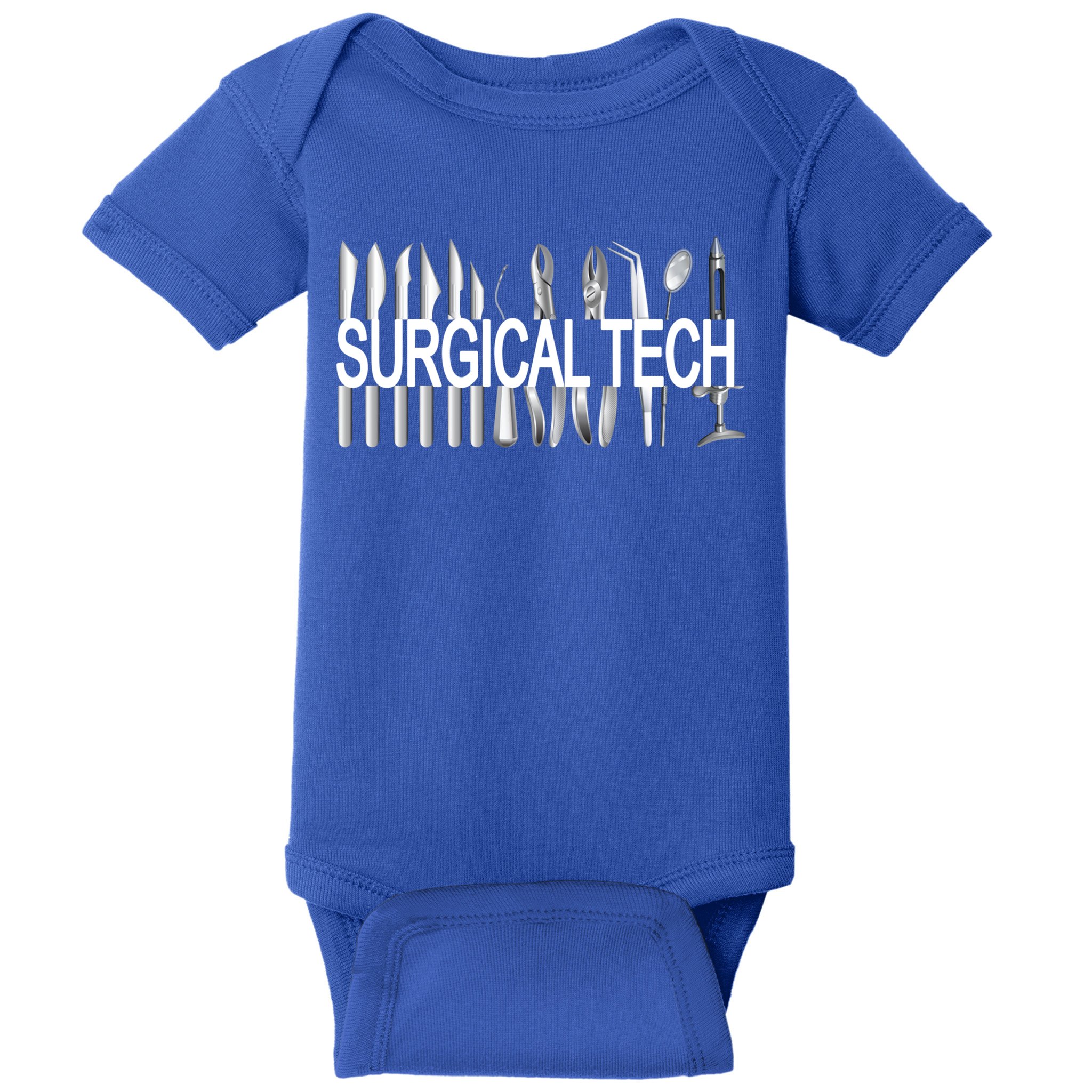 Surgical Tech Instruts Surgical Technologist Scrub Tech Gift Baby Bodysuit