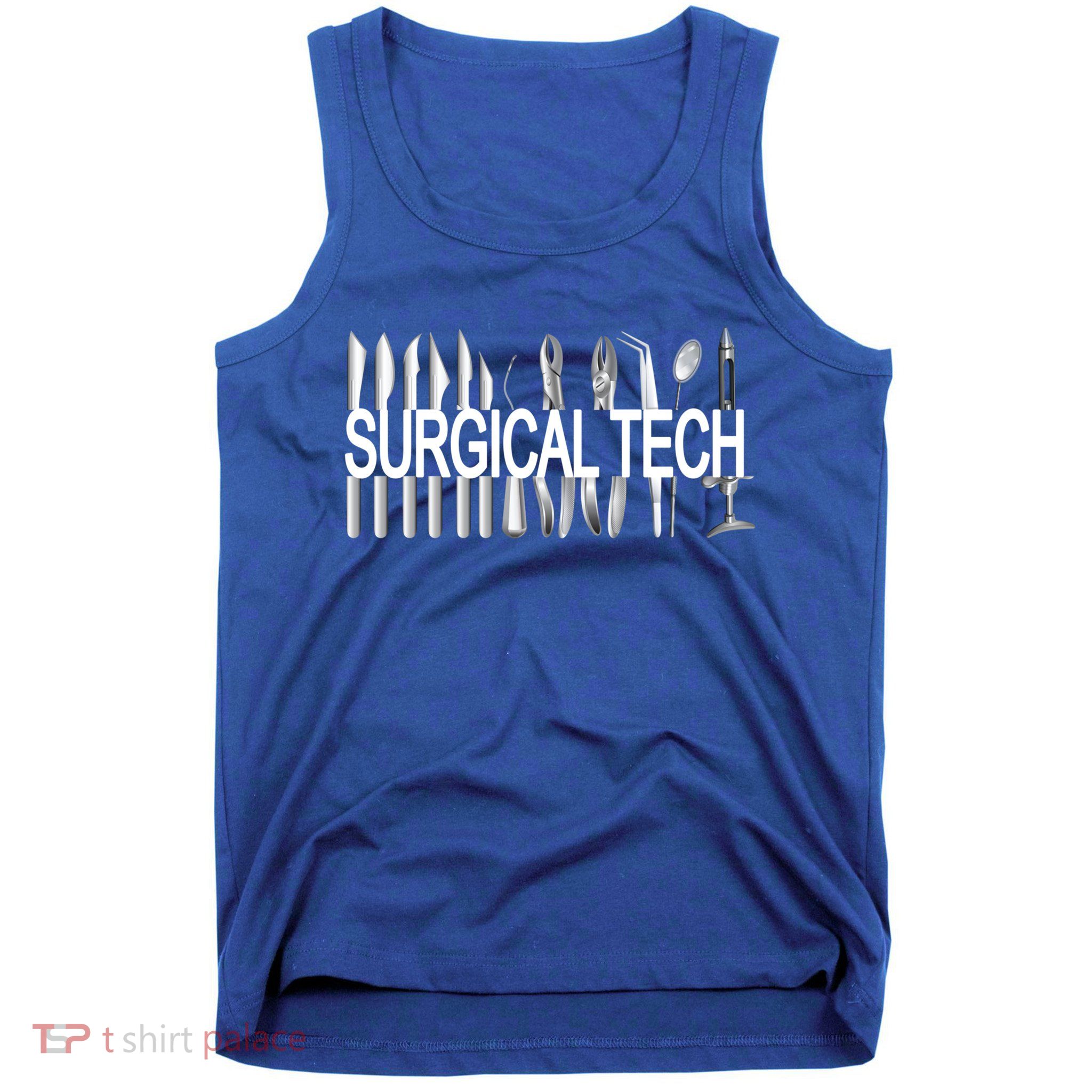 Surgical Tech Instruts Surgical Technologist Scrub Tech Gift Tank Top
