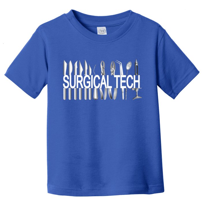 Surgical Tech Instruts Surgical Technologist Scrub Tech Gift Toddler T-Shirt