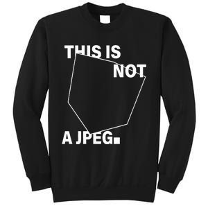 .Swoosh This Is Not A Jpeg Sweatshirt