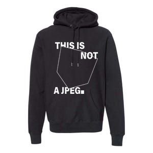 .Swoosh This Is Not A Jpeg Premium Hoodie