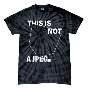 .Swoosh This Is Not A Jpeg Tie-Dye T-Shirt