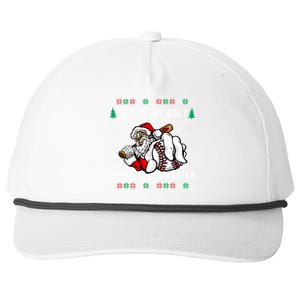 Santa This Is My Ugly Christmas Baseball Ball Gift Snapback Five-Panel Rope Hat