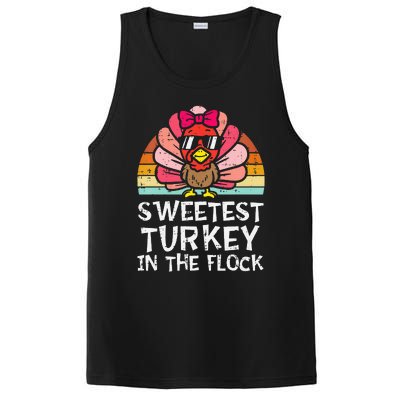 Sweetest Turkey In The Flock Thanksgiving PosiCharge Competitor Tank