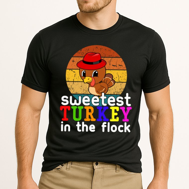 Sweetest Turkey In The Flock Cooling Performance Crew T-Shirt