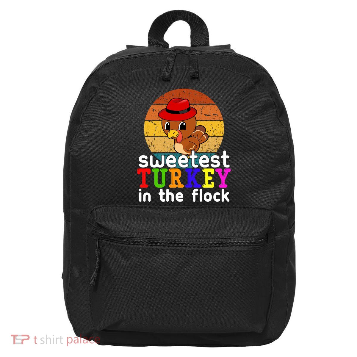 Sweetest Turkey In The Flock 16 in Basic Backpack