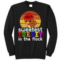 Sweetest Turkey In The Flock Tall Sweatshirt