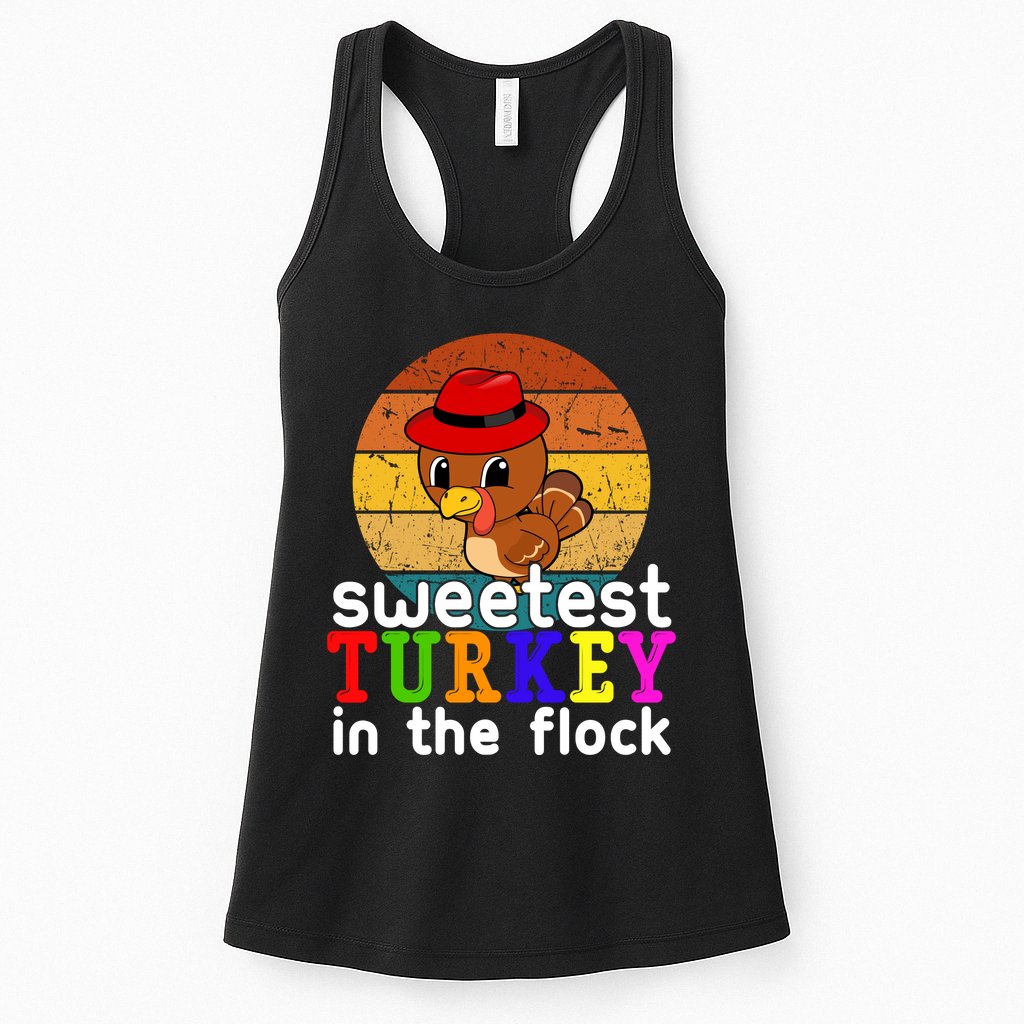 Sweetest Turkey In The Flock Womens Tank Top