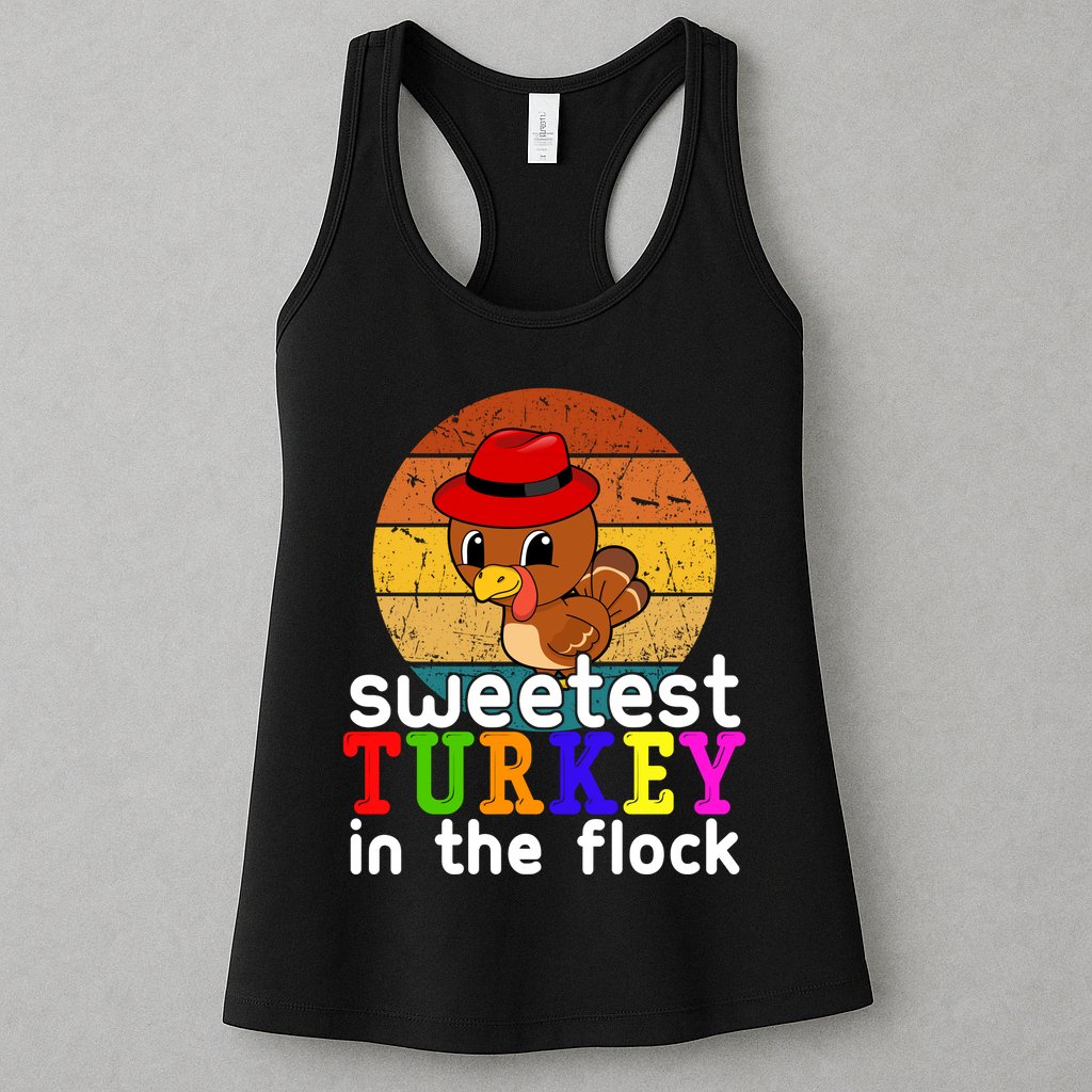 Sweetest Turkey In The Flock Womens Tank Top
