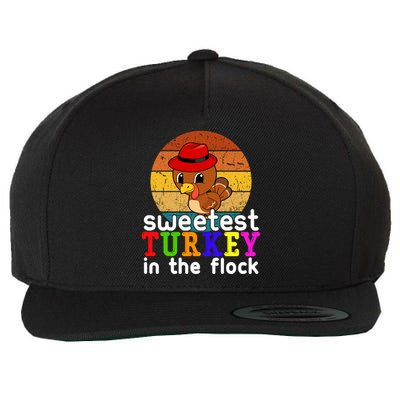 Sweetest Turkey In The Flock Wool Snapback Cap