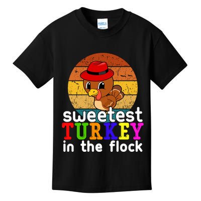 Sweetest Turkey In The Flock Kids T-Shirt