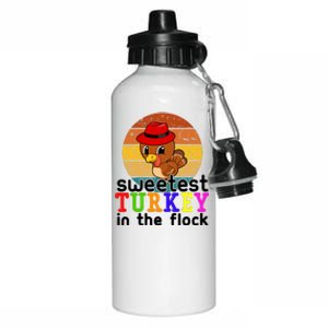 Sweetest Turkey In The Flock Aluminum Water Bottle