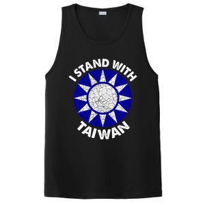 Support Taiwan I Stand With Taiwan Taiwanese Flag Gift PosiCharge Competitor Tank