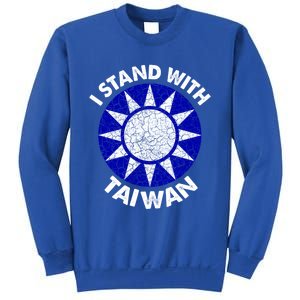 Support Taiwan I Stand With Taiwan Taiwanese Flag Gift Sweatshirt