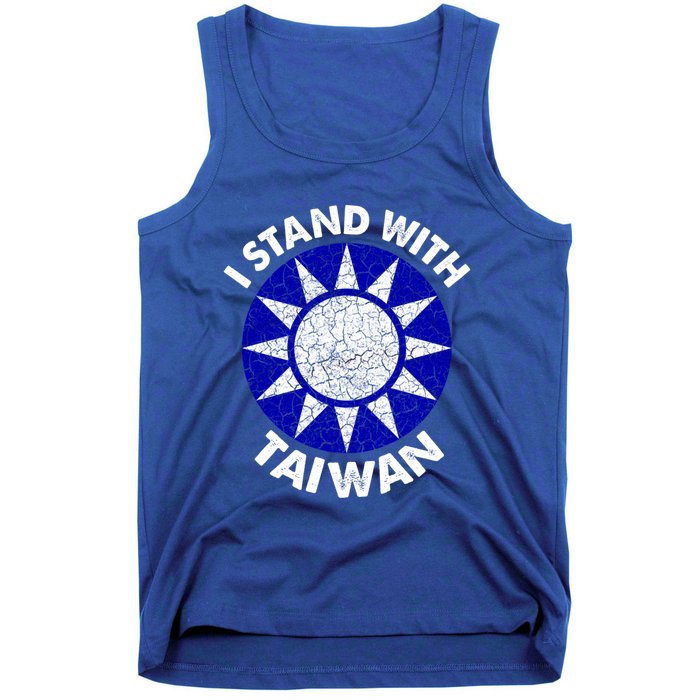 Support Taiwan I Stand With Taiwan Taiwanese Flag Gift Tank Top