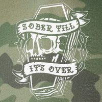 Sober Till It's Over AA NA Recovery Alcoholics Anonymous Legacy Tie Dye Trucker Hat