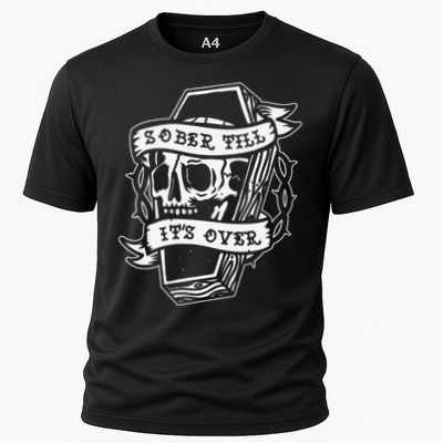 Sober Till It's Over AA NA Recovery Alcoholics Anonymous Performance Shirt