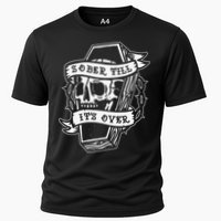Sober Till It's Over AA NA Recovery Alcoholics Anonymous Performance Shirt