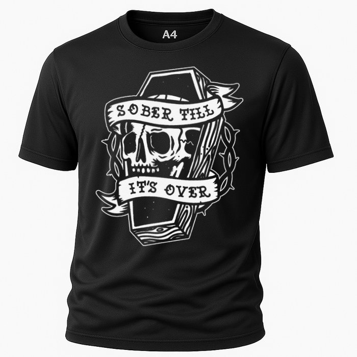 Sober Till It's Over AA NA Recovery Alcoholics Anonymous Performance Shirt