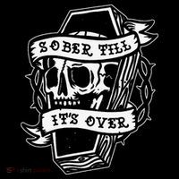 Sober Till It's Over AA NA Recovery Alcoholics Anonymous Bag