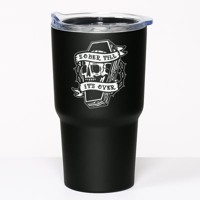 Sober Till It's Over AA NA Recovery Alcoholics Anonymous Tumbler
