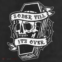Sober Till It's Over AA NA Recovery Alcoholics Anonymous 25L Jumbo Tote