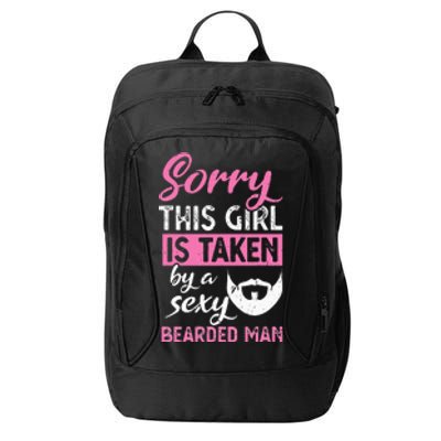 Sorry this is taken by a sexy bearded man City Backpack