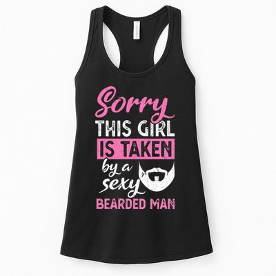 Sorry this is taken by a sexy bearded man Womens Tank Top
