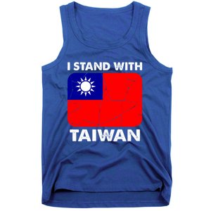 Support Taiwan I Stand With Taiwan Taiwanese Flag Gift Tank Top