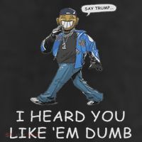 Say Trump I Heard You Like Em Dumb Funny Cool Comfort Performance Bucket Hat