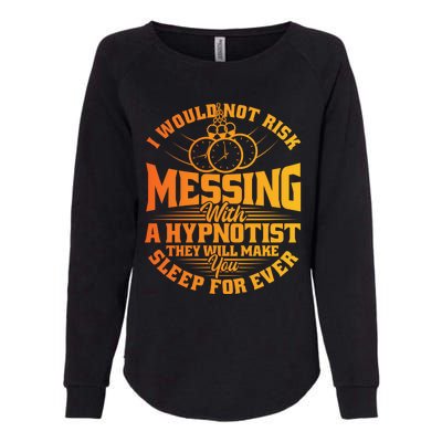 Sprial Tunnel Illusion Appreciation Hypnotist Hypnosis Lover Womens California Wash Sweatshirt