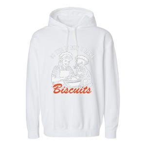 So This Is How You Make Biscuits Funny Meme Cat Baking Retro Garment-Dyed Fleece Hoodie