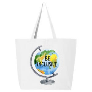 Sped Teacher In A World Be Inclusive For Special Teacher Great Gift 25L Jumbo Tote