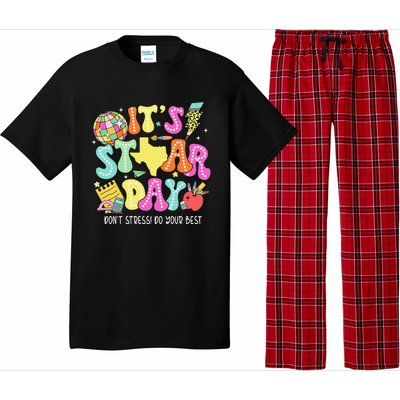 State Testing Its Staar Day Dont Stress Do Your Best Pajama Set