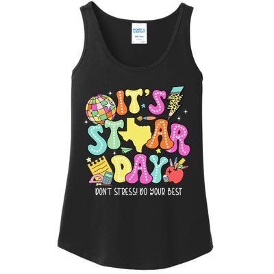 State Testing Its Staar Day Dont Stress Do Your Best Ladies Essential Tank