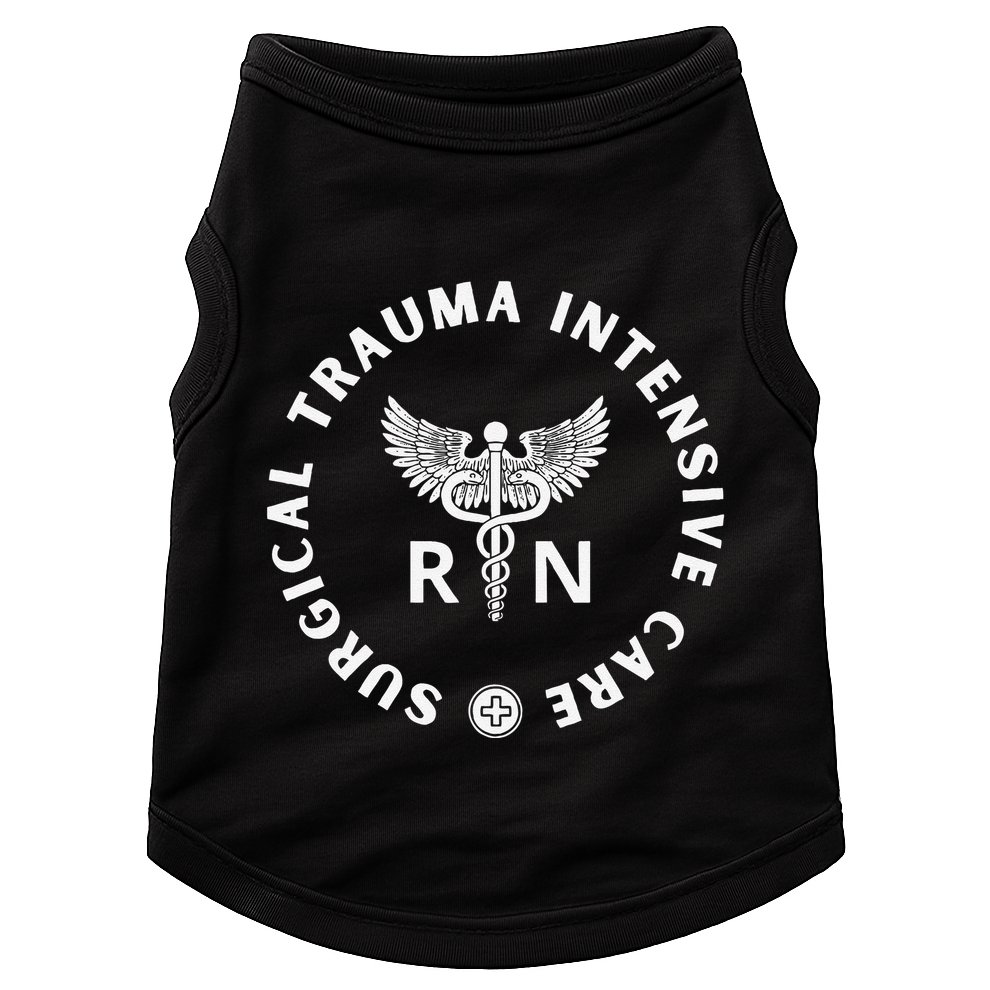 Surgical Trauma Icu Nurse Rn Sticu Nurse Appreciation Doggie Tank