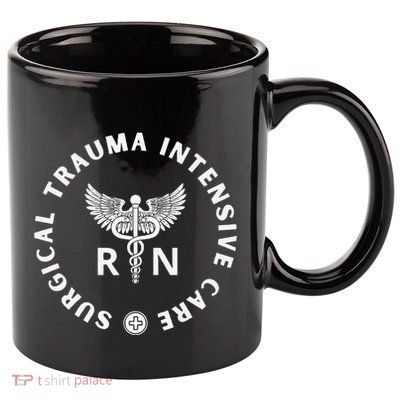 Surgical Trauma Icu Nurse Rn Sticu Nurse Appreciation 11oz C Handle Ceramic Mug