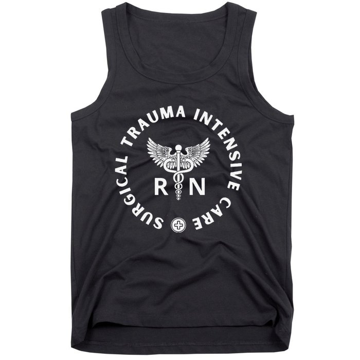 Surgical Trauma Icu Nurse Rn Sticu Nurse Appreciation Tank Top