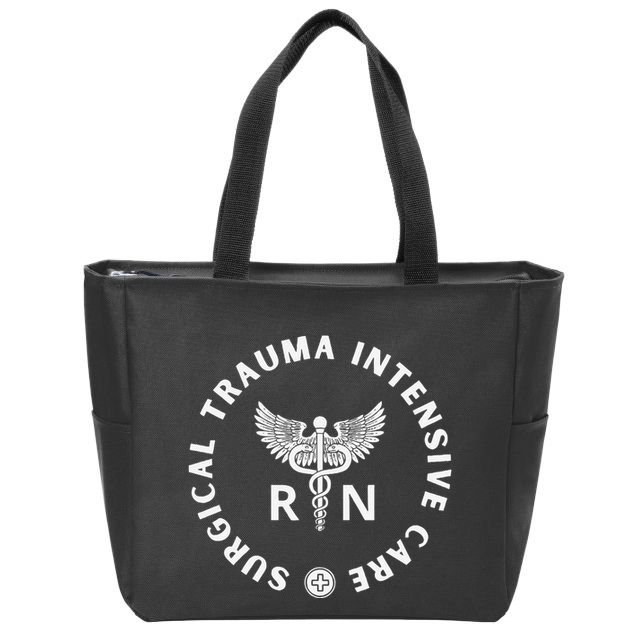 Surgical Trauma Icu Nurse Rn Sticu Nurse Appreciation Zip Tote Bag