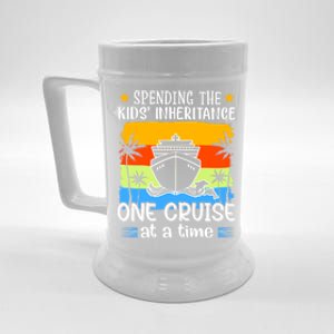 Spending The  Inheritance One Cruise At A Time Meaningful Gift Beer Stein