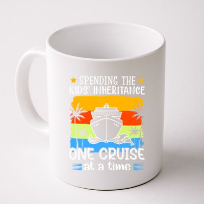 Spending The  Inheritance One Cruise At A Time Meaningful Gift Coffee Mug